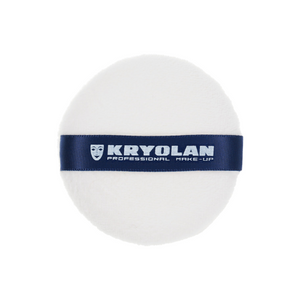 Kryolan Professional Make-up Powder Puff White 7 cm