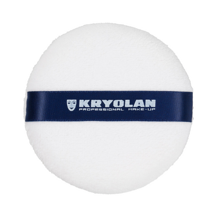 Kryolan Professional Make-up Powder Puff White 9 cm