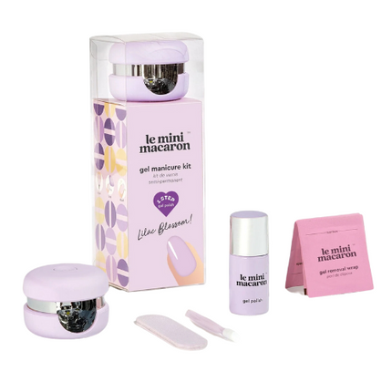 Le Mini Macaron Gel Manicure Kit Lilac Blossom