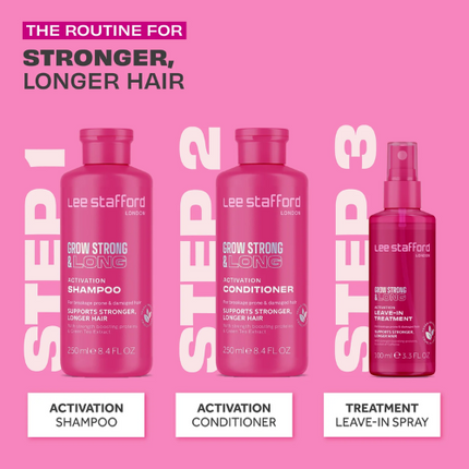 Lee Stafford Grow Long & Strong Activation Shampoo