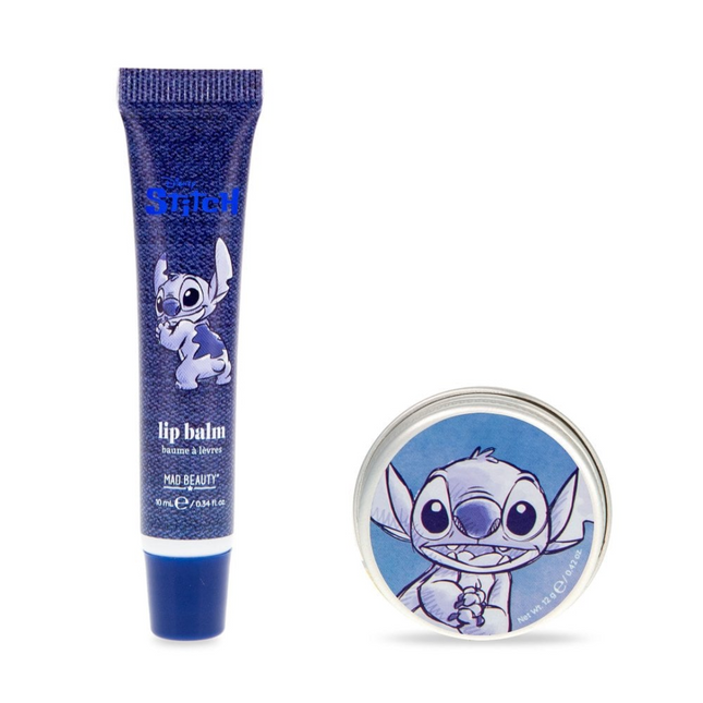 Mad Beauty Stitch Denim Lip Balm Duo