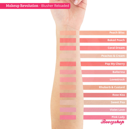 Makeup Revolution Blusher Reloaded Peach Bliss