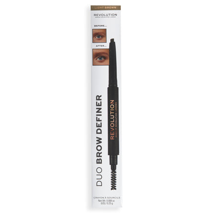 Makeup Revolution Duo Brow Definer Pencil