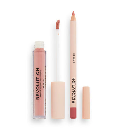 Makeup Revolution Lip Contour Kit Brunch