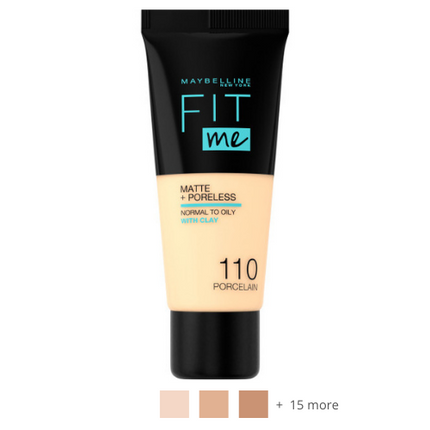 Maybelline Fit Me Matte and Poreless Foundation Light/Medium