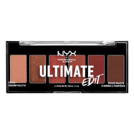 NYX Professional Makeup Ultimate Edit Petite Eyeshadow Palette Warm Neutrals