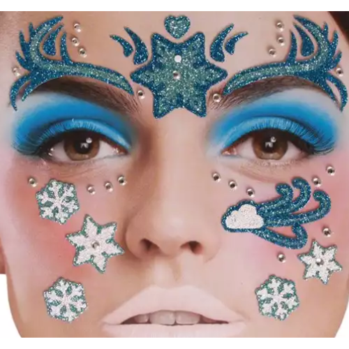 PXP Professional Colours Face Tattoo Sticker Ice Princess