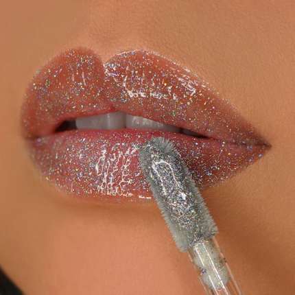 Queen Cosmetics Holographic Lip Gloss Electric