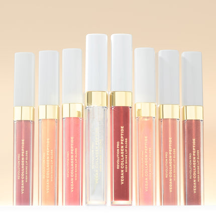 Revolution Pro Vegan Collagen Peptide High Shine Lip Gloss Cherie