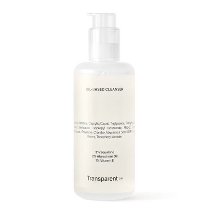 Transparent Lab Oil Based Cleanser