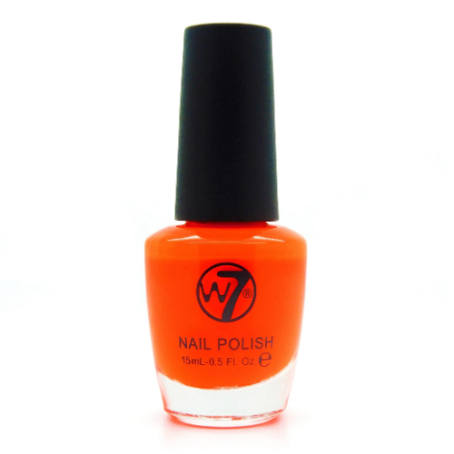 W7 Cosmetics Neon Nail Polish 13 Fluorescent Orange