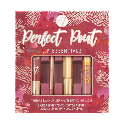 W7 Cosmetics Perfect Pout Lip Essentials Set