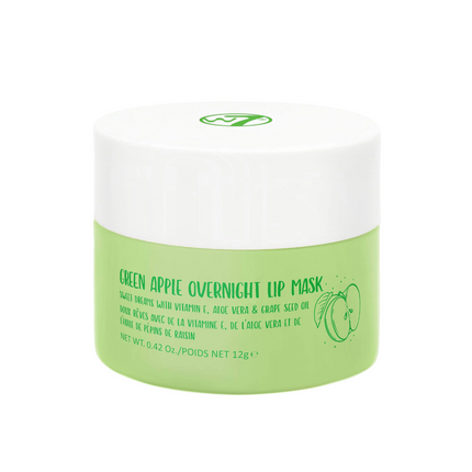 W7 Cosmetics Sweet Dreams Overnight Lip Mask Green Apple