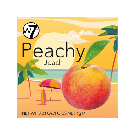 W7 Cosmetics The Boxed Blusher Peachy Beach